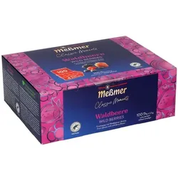Meßmer Früchtetee »Classic Moments Waldbeere« Tassenportion, 100 Stück