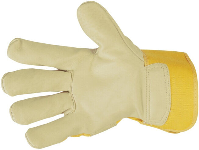 stronghand Gants Elephant, cuir de porc, jaune