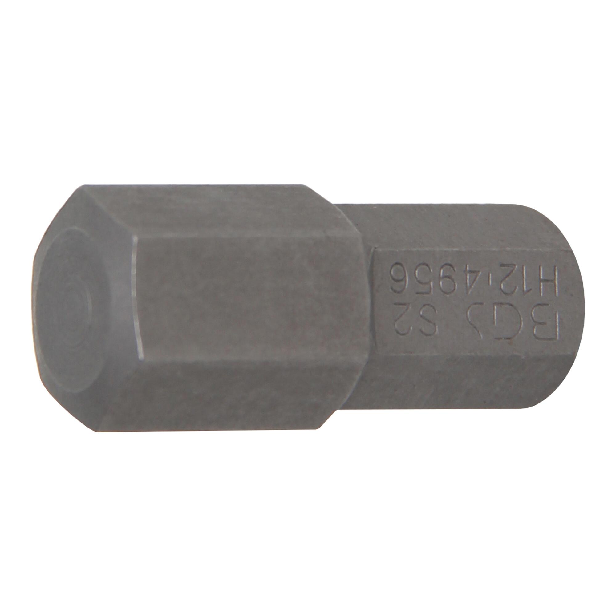 BGS Bit 4956, Antrieb Außensechskant 10 mm (3/8"), Innensechskant 12 mm ; BGS technic)