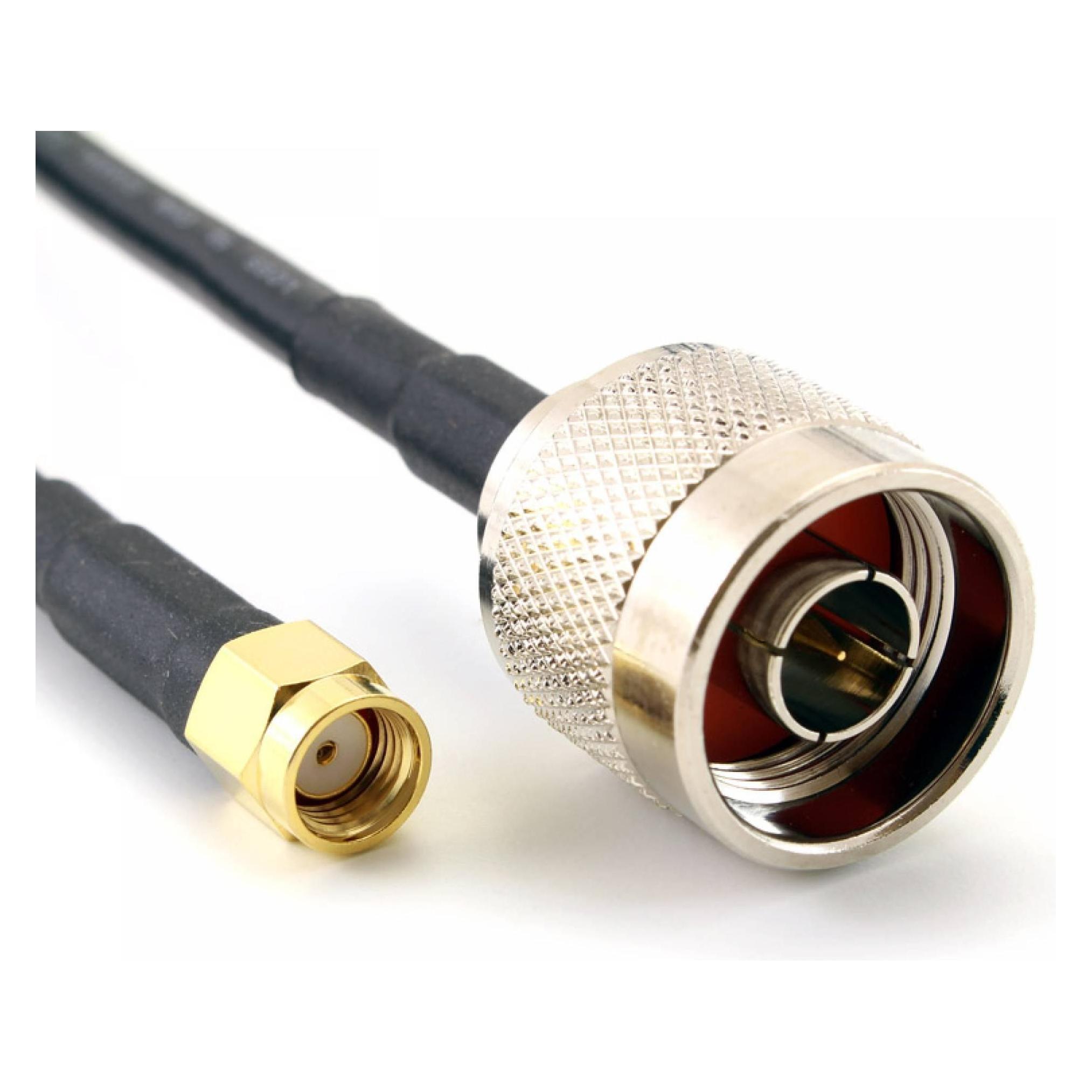 OEM Coaxial Cable N Male / RPSMA Male CC-NM-RSM-3 (Antennenkabel) (CC-NM-RSM-3)