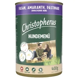 Allco Christopherus Hundemenü mit Fasan, Amaranth & Pastinake 6x400 g