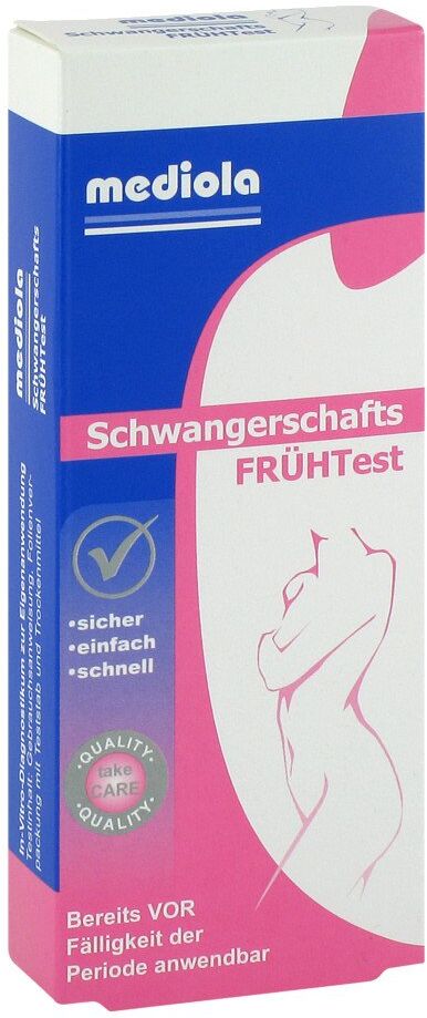 Mediola Schwangerschaftsfrühtest 1stk
