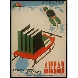 POSTER Bibliothek Nutzung A3 Rahmenlos