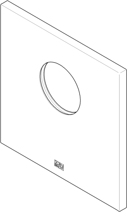 Dornbracht X- Stream - EHM BRB, Abde 091102130-00 chrom