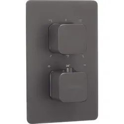 Neuesbad Serie 720 Smart-Box-Komponenten - abgerundet rechteckig, Titan NB1DEBXYDECT1