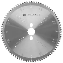 Stehle Negativ NE-Kapp-Kreissägeblatt HW | Spanwinkel negativ | Trapezzahn-Flachzahn | 420 mm