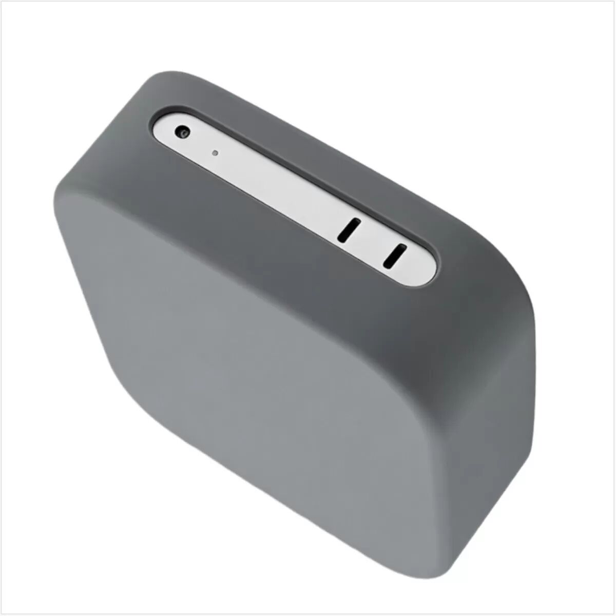 INF Silikon Schutzhülle Kompatibel mit Mac Mini M4 Computer Host - Anti-Fall, Staubdicht, Wärmeableitung Grau
