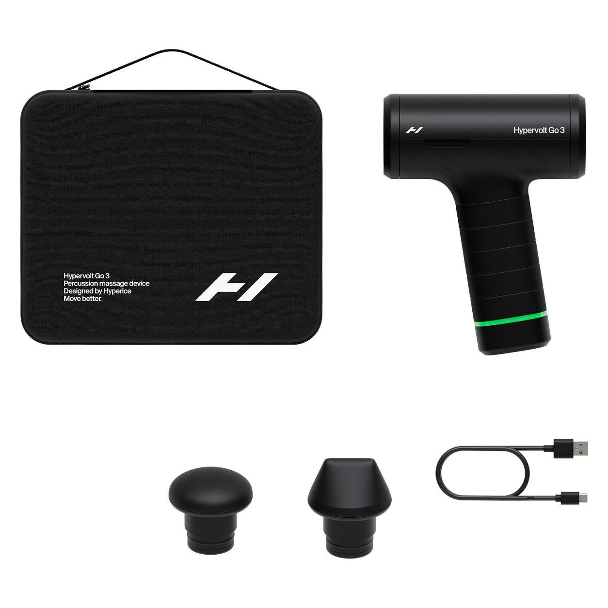 Hyperice Hypervolt Go 3 (5 Stufen, 240 min) (55300-001-00)