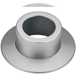 Wasserzähler Abdeckung ohne Blinddeckel silbermetallic passend zu KOAX, Metrona 307/2, Techem Vario-S, ABB, Pollumuk