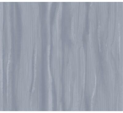 Candice Olson Fantasy Faux Bois Blue & Silver Wallpaper