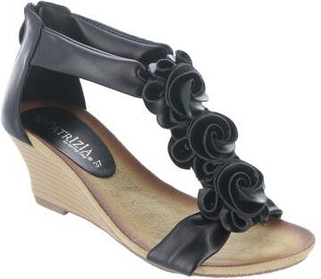Patrizia Harlequin - Womens Euro 41 US 9.5 - 10 Black Sandal Medium