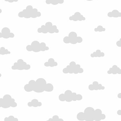 York Wallcoverings Disney Winnie the Pooh Cloud Grey Wallpaper