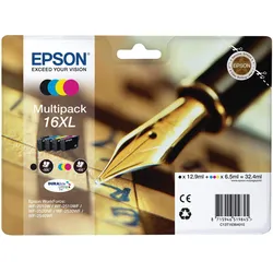 Epson, Druckerpatrone, 16XL DuraBrite Ultra (BK, C, M, Y)