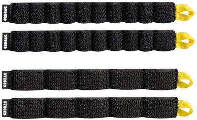 CRDBAG HOOK & LOOP Organizer Straps Schwarz