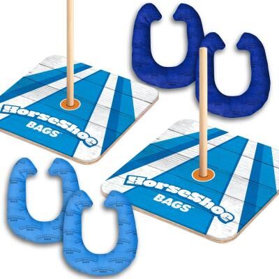 Skip's Garage Backyard Horseshoe Bag Toss Game