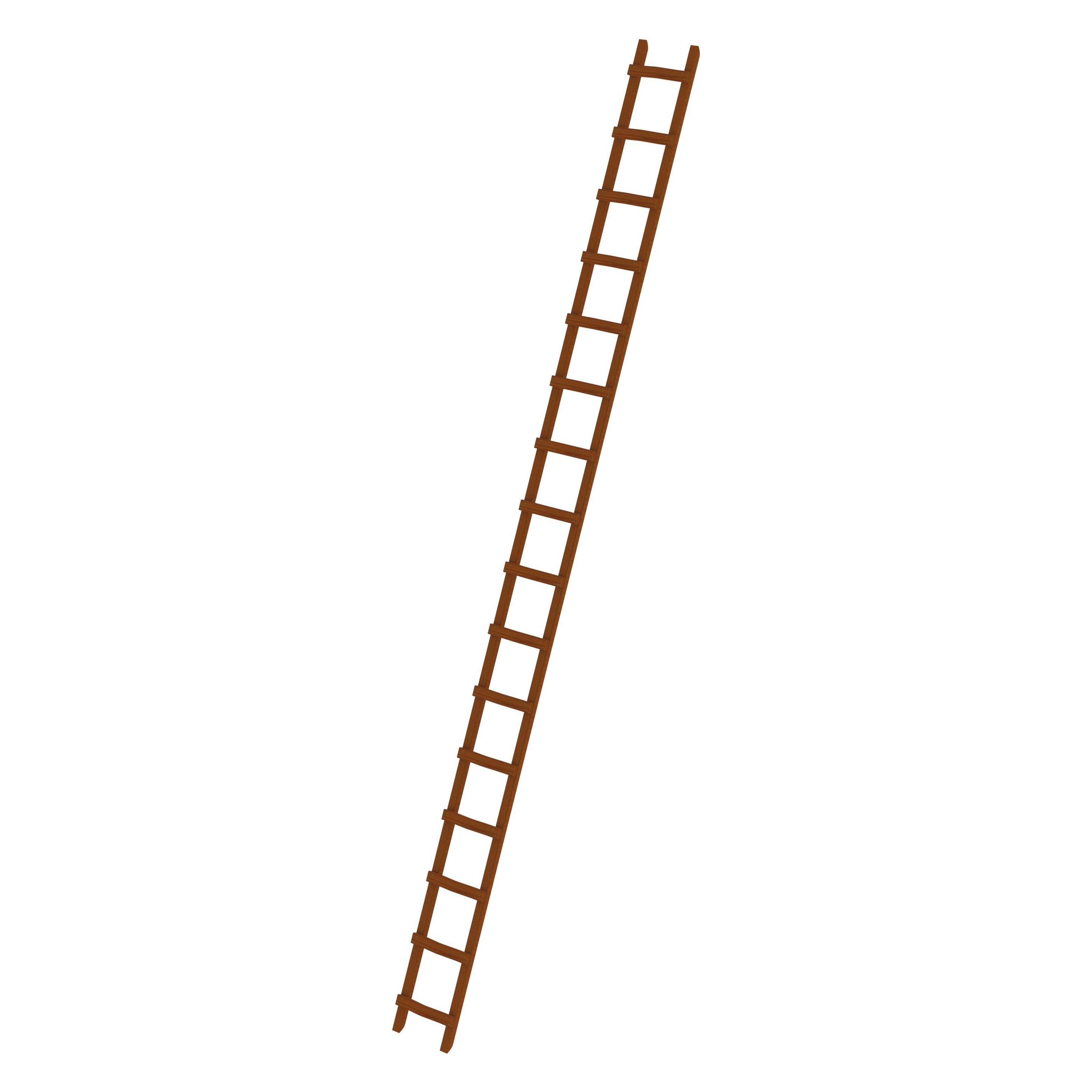 Munk Dachleiter Holz 16 Sprossen (Gerüst, 448 cm) (033123)