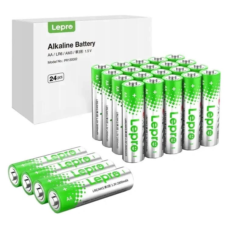 CHiQ LEPRO 130002-24 AA R6 Alkalibatterien, 24er-Pack (24 Stk., AA) (PR130002-24)