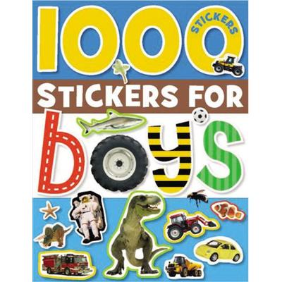 1000 Stickers for Boys, Taschenbuch von Make Believe Ideas, Make Believe Ideas, 978-1-84879-070-4