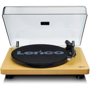 Lenco Plattenspieler L-30WD braun, mit USB, Riemenantrieb, halbautomatisch