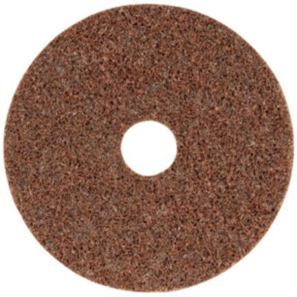 3M Schleifvliesscheibe Scotch Brite SC-DH D.178mm coarse braun m.Zentrierung (7000067824)