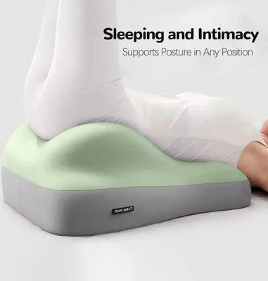 Youfap Market Green Ergonomic Bed Pillow, Memory Foam Waist Cushion, Multi Functional Cushion For Bedroom Furniture Green Ergonomic Bed Pillow, Memory Foam Waist Cushion, Multi Functional Cushion For Bedroom Furniture