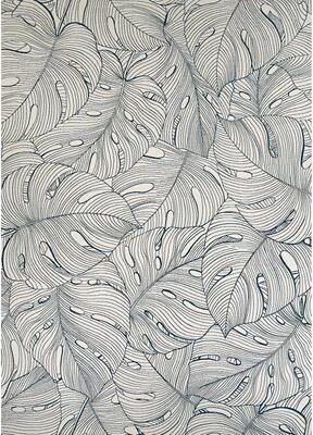 Dream Decor Rugs Juniper Monstera Indoor Outdoor Area Rug