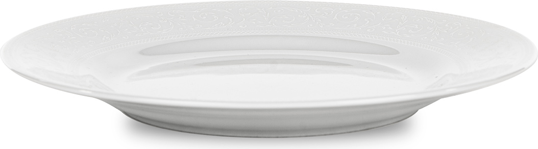 Konsimo Tafelservice für 6 Personen (25 Artikel) "AMELIA", Weiß, Porzellan, Elegant, 19 cm / 26 cm / 23 cm / 23 cm / 31 cm / 24 cm / 16 cm