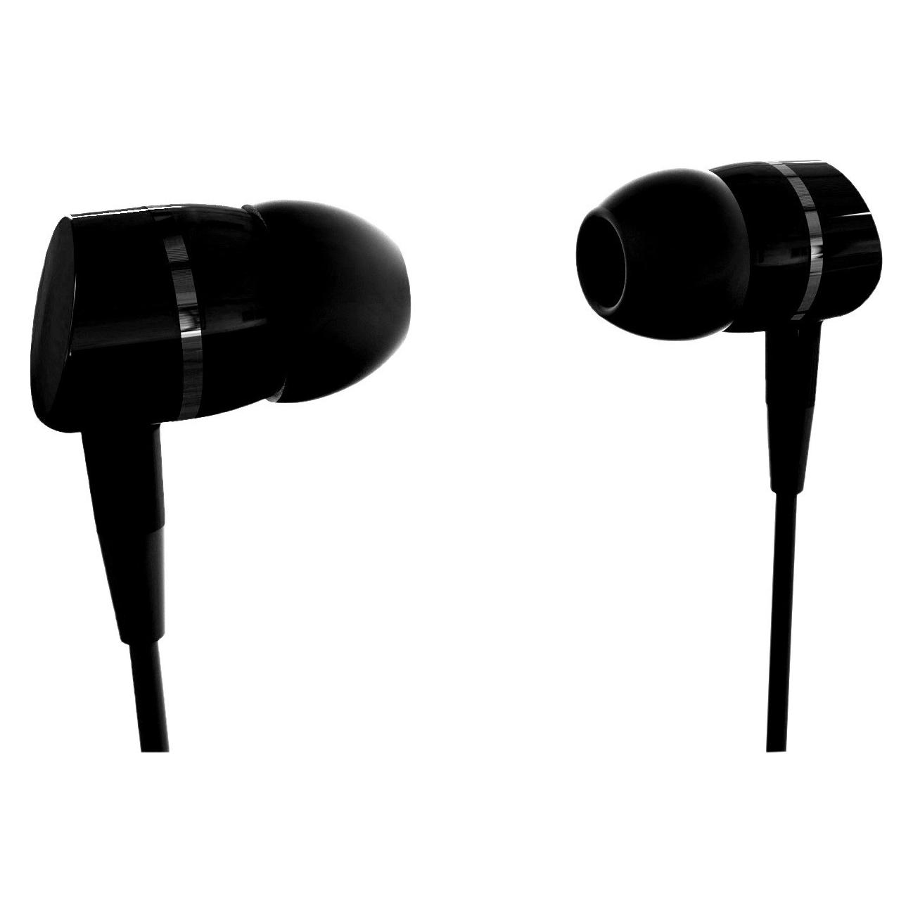 Vivanco In-Ohr-Kopfhörer Solidsound-Ohrhörer mit 3,5-mm-Klinkenstecker Schwarz (Kabelgebunden) (VVEARSOLIDSOUNDK)