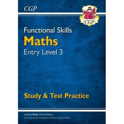 Functional Skills Maths Entry Level 3 - Study & Test Practice, Taschenbuch von Cgp Books, CGP Books, 978-1-78294-634-2