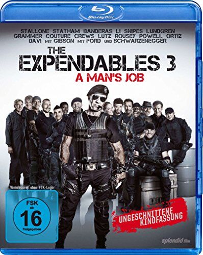 Patrick Hughes - The Expendables 3 - A Man's Job - Ungeschnittene Kinofassung - Dolby Atmos [Blu-ray] - Preis vom 30.09.2026 09:01:18 h
