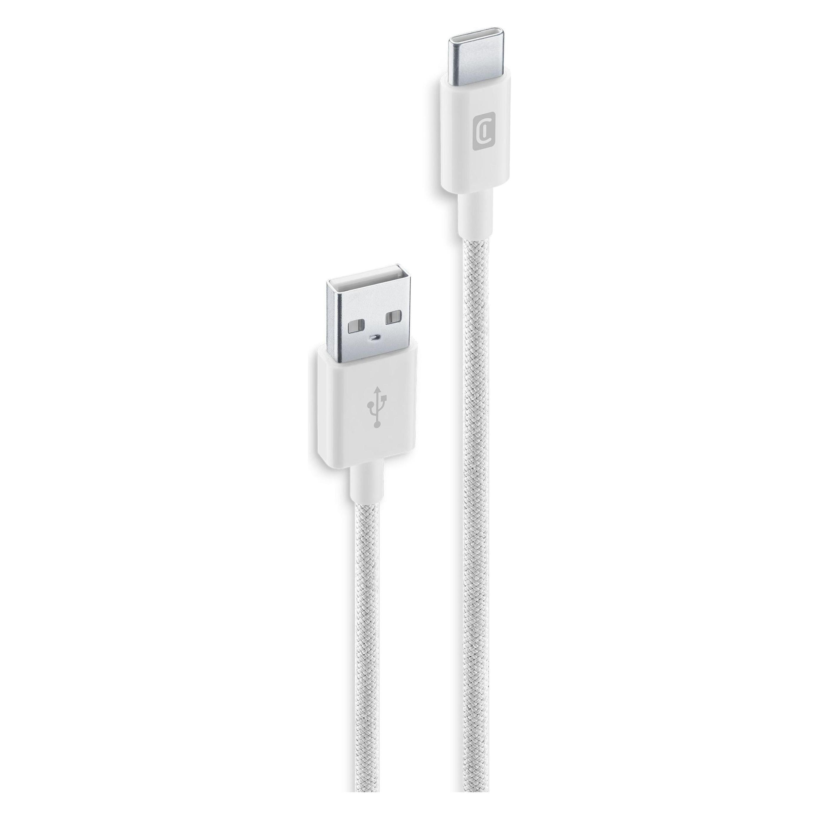 Cellularline Braided Data Cable 1,5 m (1.50 m, USB 2.0, 15 W) (60908)