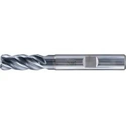 PFERD TOOLS VHM Eckfräser lang 4 Schneiden Radius TiAlN Schaft HB Universal Line - 23000159