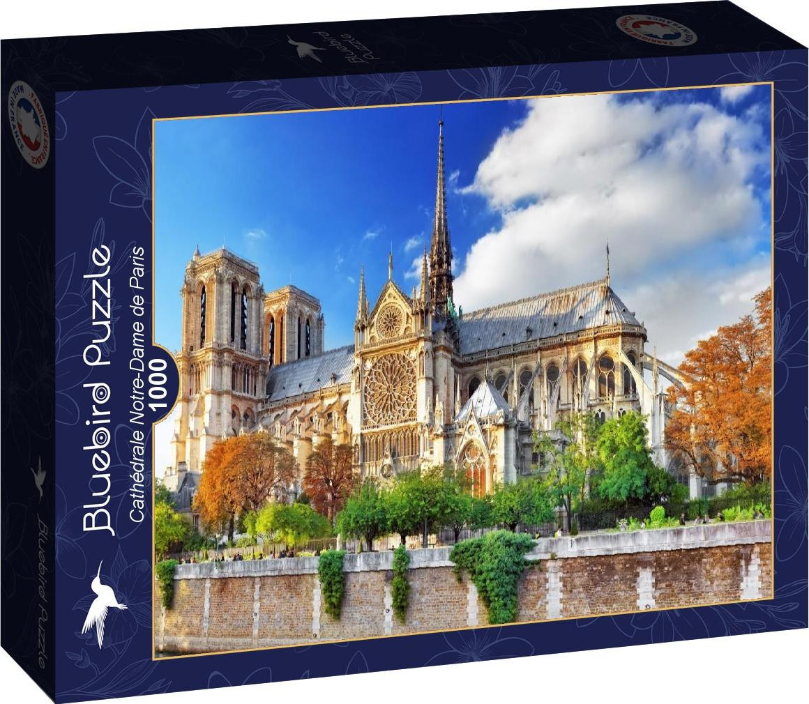 Bluebird Puzzel Kathedraal Notre-Dame 1000 stukjes