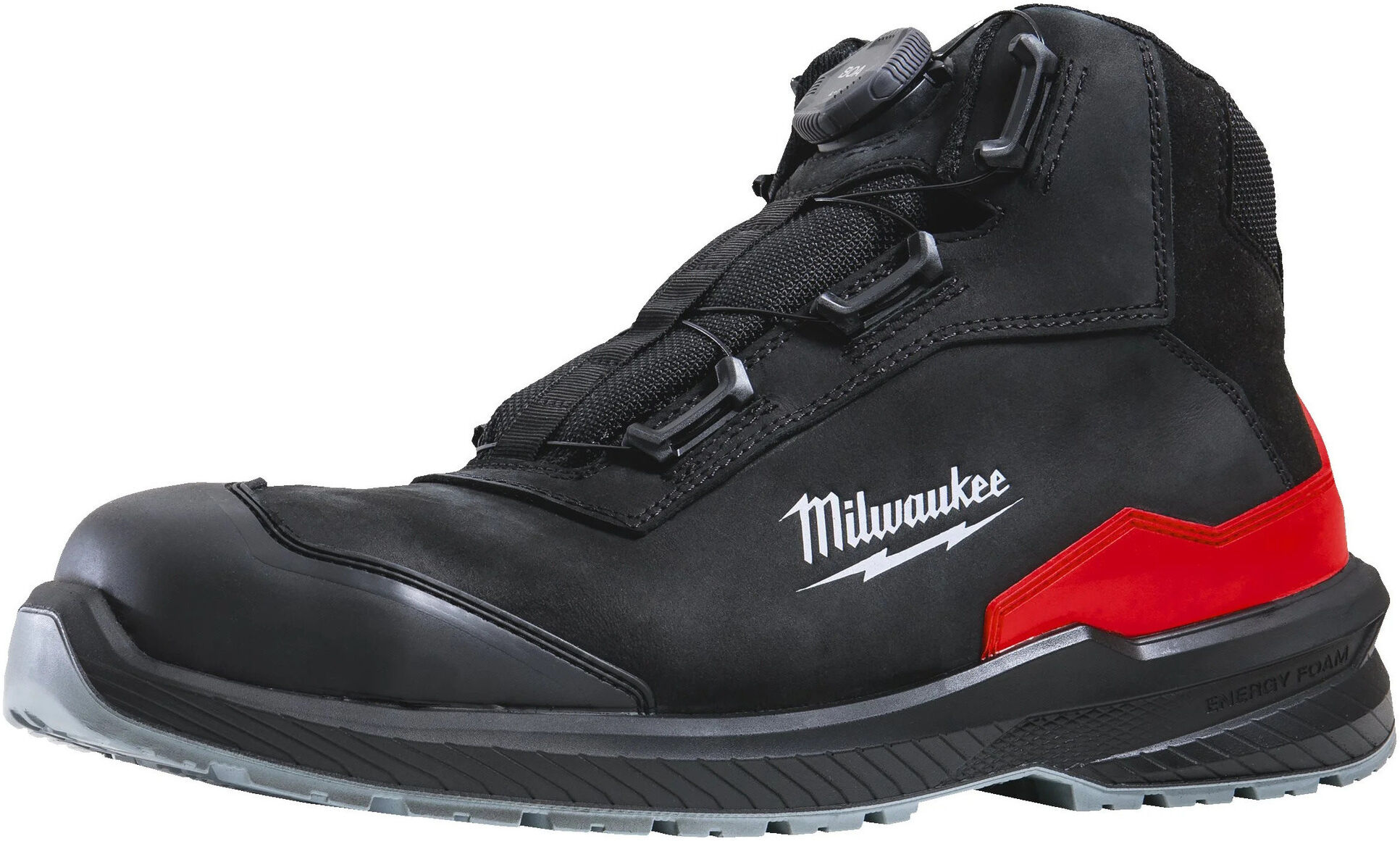Chaussures FXT S3S BOA mid cut taille 48 MILWAUKEE 4932498131 Noir
