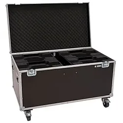 ROADINGER Flightcase 4x LED TMH-X10