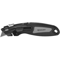 WESTCOTT Zinc Alloy Cuttermesser 18 mm schwarz, silber