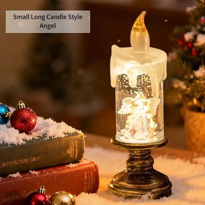 Uplifted Goods Christmas LED Electronic Candle Light angel