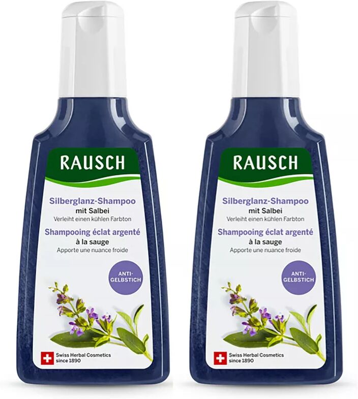 Rausch - Salbei Silberglanz-Shampoo Duo, Duo Silberglanz-Shampoo Salbei, Set