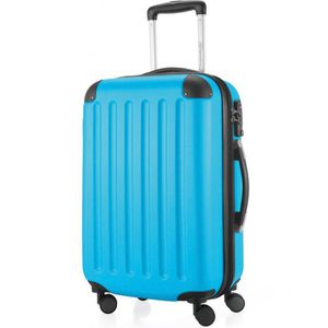 Hauptstadtkoffer Koffer Spree, erweiterbar, cyan, Hartschale, 4 Rollen, 34 Liter, 36 x 55 x 21cm