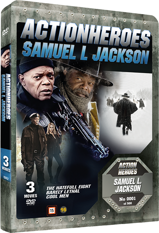 Samuel L. Jackson - Action Heroes Limited Steelbook (3 Movies)