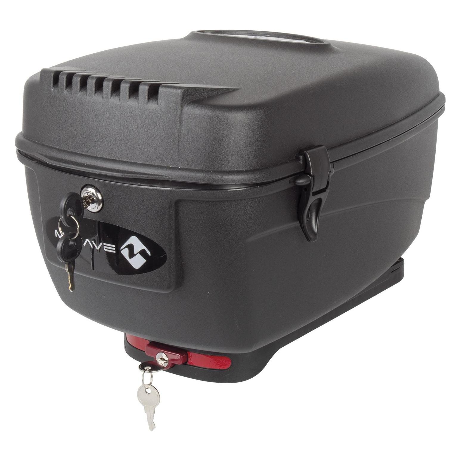 M-Wave Amsterdam Box L QR Bundle Gepäckträgerbox (17 l, Gepäckträgertasche) (64924687)