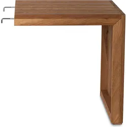GrowTABLE Tischchen dunkle Eiche zur Montage am Selbstbewässerungstopf GrowMORE