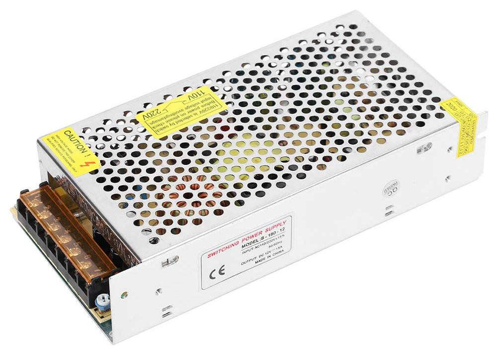 Dripio Schakelende voeding controller, DC 12V, 36–1000W, aluminium