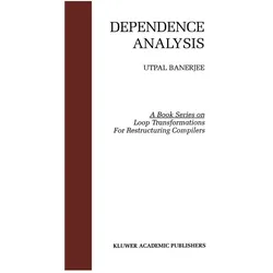 Dependence Analysis, Fachbücher von Utpal Banerjee