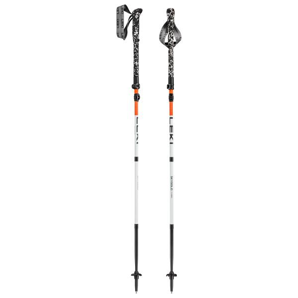 Leki - Skysolo FX Carbon - Trekkingstöcke Länge 120 - 140 cm neonorange /schwarz