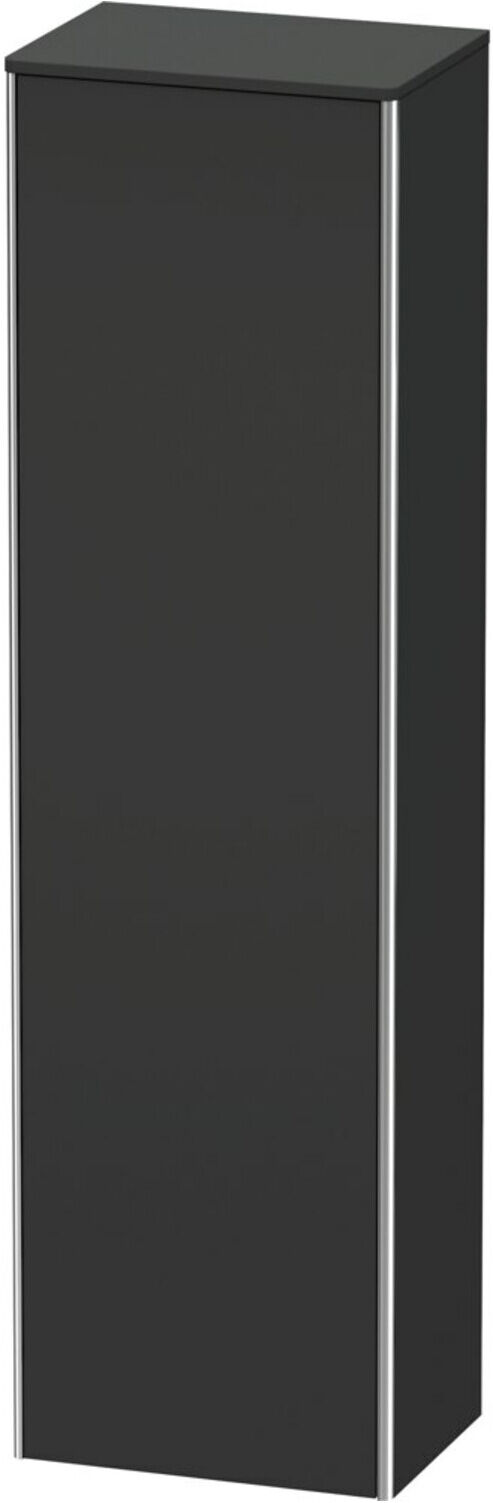 Duravit Hochschrank XSquare 50x35,6x177,6cm, T. re, graph supermatt (XS1313R8080)