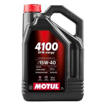 MOTUL Motoröl 4100 SYN-NERGY 15W-40 [5 L] 113158
