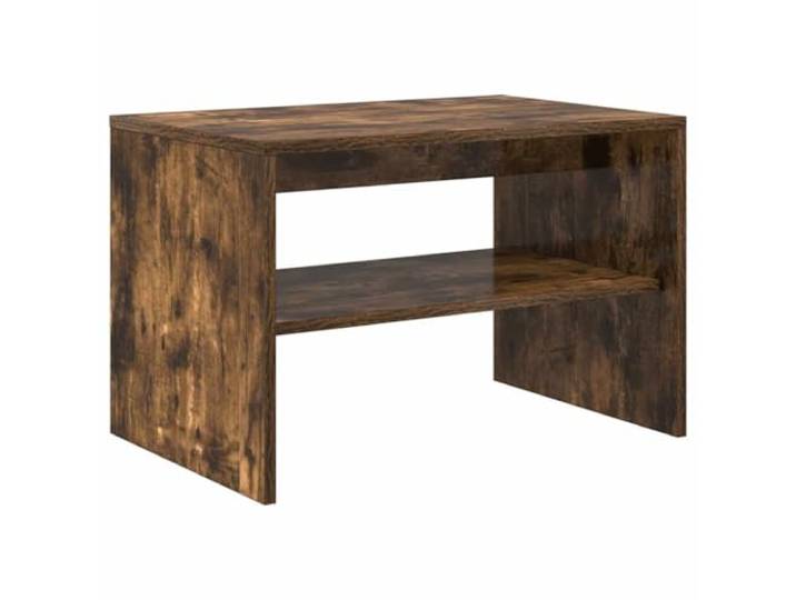 KUPTYERFG TV-Schrank Räuchereiche 60x40x40 cm Holzwerkstoff Lowboard Vielseitiger Medienschrank für Wohnzimmer und Schlafzimmer, nutzbar als kompakter Couchtisch mit praktischer Ablage.