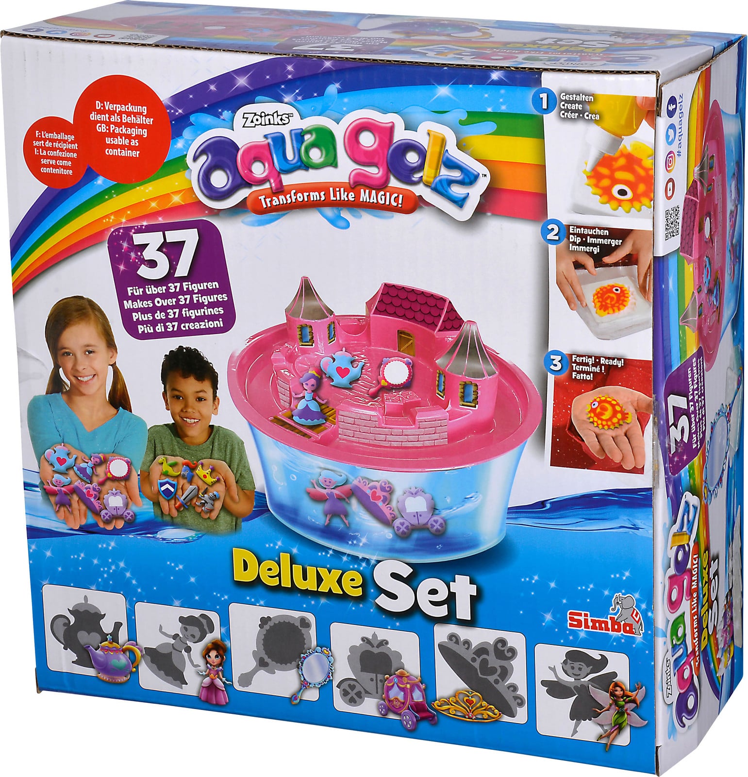 Simba Toys Aqua Gelz Deluxe Prinsessenkasteel