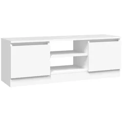vidaXL TV-Schrank mit Tür Weiß 102x30x36 cm